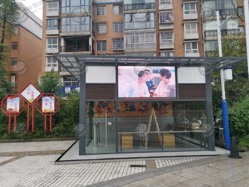 灯杆屏|LED灯杆屏|LED小间距屏对智慧城市有深远影响